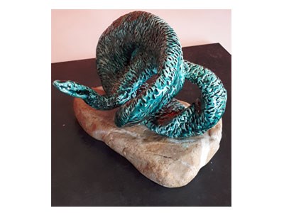 Sculpture de Nicole Lacrouts pour l'expo Les rendez-vous aux Jardins | Association AcomArtistes | Pau, Tarbes