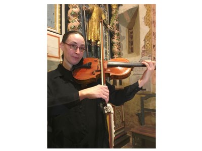 Concert violon avec Aurélie Toucouère pour l'expo Les Rendez-vous aux Jardins | Association AcomArtistes | Pau, Tarbes